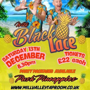 13/12/2025 | 80s PARTY NIGHT WITH BLACK LACE