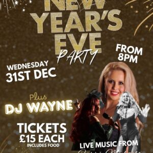 31/12/2025 | NEW YEARS EVE PARTY