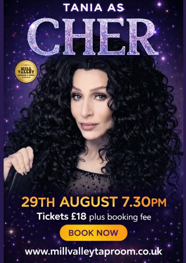 TANIA AS CHER TRIBUTE 29th AUGUST 2026