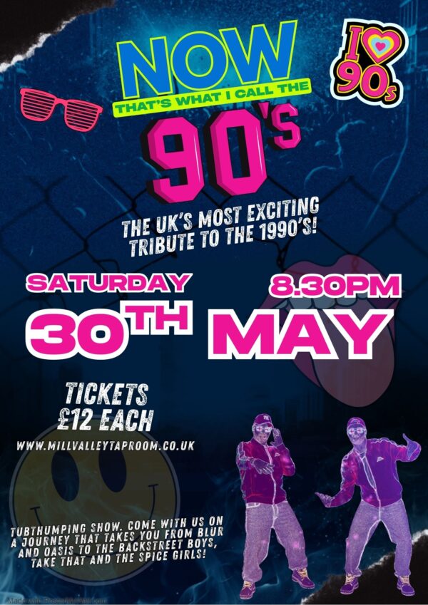 30/05/2026 20:30 | NOW THATS WHAT I CALL THE 90s