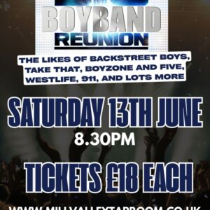 13/06/2026 20:30 | THE BIG BOYBAND REUNION