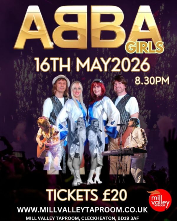 16/05/2026 20:30 | ABBA GIRLS FULL BAND TRIBUTE
