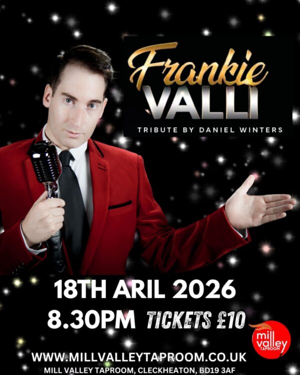 18/04/2026 20:30 | Frankie Valli Tribute by Daniel Winters