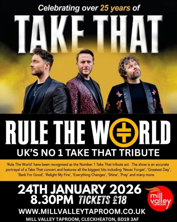 24/01/2026 08:30 | RULE THE WORLD TAKE THAT TRIBUTE