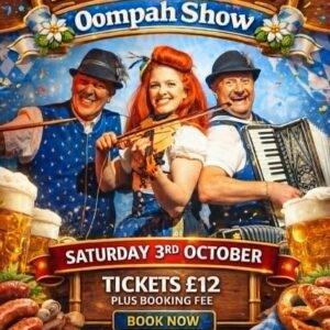 OKTOBERFEST WITH THE BAVARIAN BOYZ & HER 5PM 3rd OCTOBER 2026