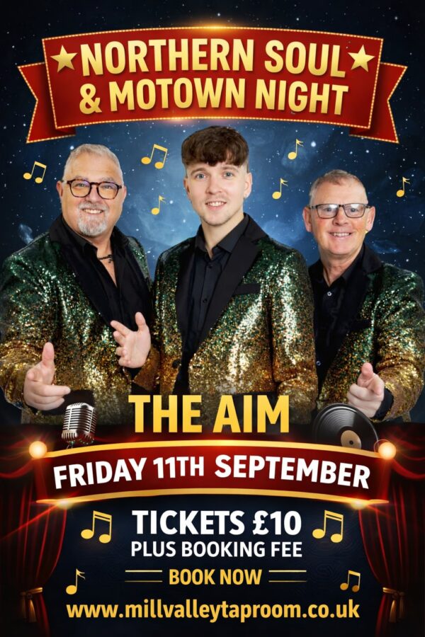 MOTOWN NIGHT -SATURDAY 11th SEPTEMBER  2026